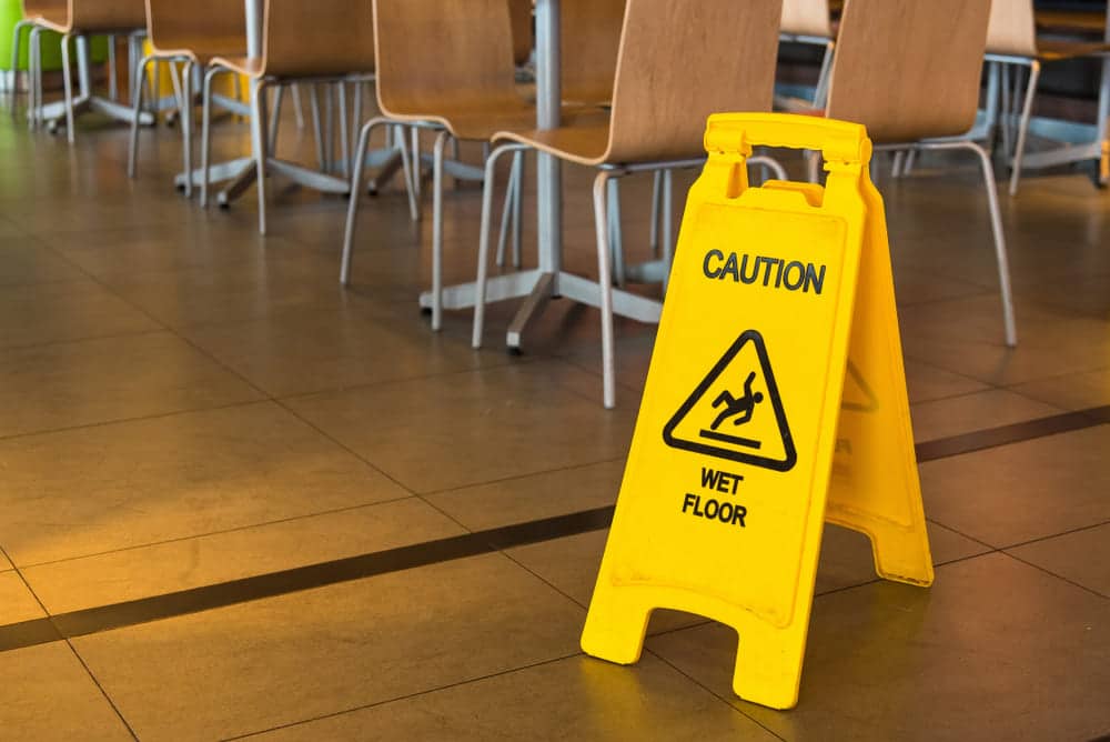 Slip and Fall in a Restaurant