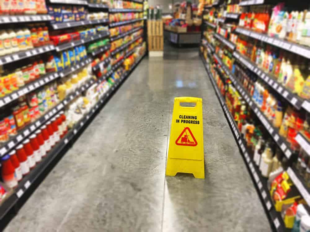 Reclamaciones por responsabilidad civil de las instalaciones en los supermercados de Nueva York